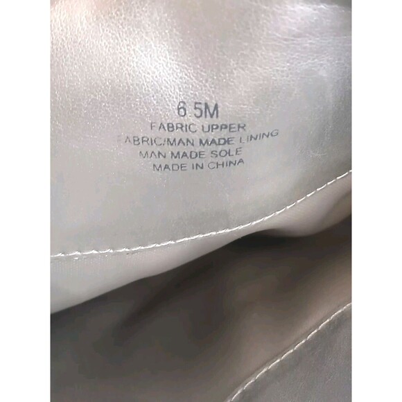 Gianni Bini Sz 6.5 Black White Metallic Houndstooth Tall Boots Mirror Heels EUC - Picture 10 of 16